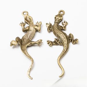 DIY复古合金吊坠蜥蜴配件批发厂家直销586 - Product Image 2