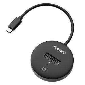 Mavo M.<span class=keywords><strong>2</strong></span> NVMe固态硬盘盒K1698P高速PCie传输NGFF易驱动线固态硬盘机箱 - Product Image 1