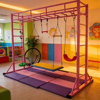 Nouvelle structure d'escalade multifonctionnelle, échelle nuageuse d'intérieur pour enfants, usage domestique, entraînement physique extérieur pour la famille et la maternelle