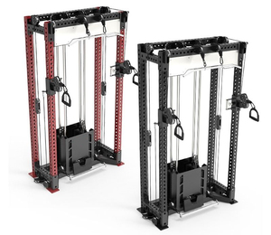 Máquina de entrenamiento de fuerza con cable cruzado y selección de carga por pasador, máquina multifuncional para gimnasio, equipo de gimnasio multifuncional - Product Image 1