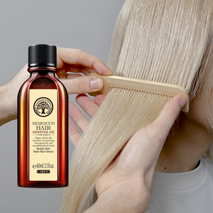 เซรั่มบำรุงผม LAIKOU 60 มล. ผสมน้ำมันอาร์แกน ขายส่ง น้ำหอมสำหรับใช้ประจำวัน ซ่อมแซมและบำรุงผมแห้ง ไม่ต้องล้างออก น้ำมันหอมระเหย - Product Image 6