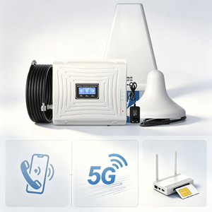 Kit <span class=keywords><strong>amplificateur</strong></span> de <span class=keywords><strong>signal</strong></span> de téléphone mobile 3G 4G LTE Tri-bande 900 1800 2100 MHz, éliminateur de <span class=keywords><strong>signal</strong></span> de téléphone portable, <span class=keywords><strong>amplificateur</strong></span>, zone de couverture de 300 m² - Product Image 2