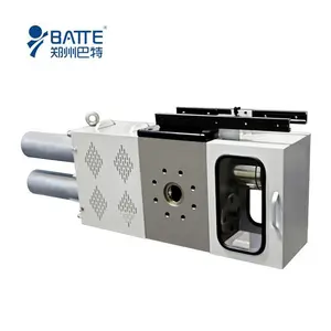 Cambiador de pantalla de doble pistón para extrusión y composición de bomba de fusión BATTE