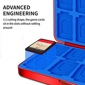 HONSON 24 in1 custodia per carte da gioco per <span class=keywords><strong>nintendo</strong></span> <span class=keywords><strong>switch</strong></span>/<span class=keywords><strong>switch</strong></span> lite scatola di immagazzinaggio <span class=keywords><strong>SD</strong></span> card case