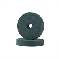 Meule abrasive industrielle en carbure de silicium vert à liant céramique, haute conductivité thermique, pour meulage fin et ébavurage