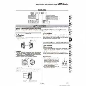 SMC Pneumatics multiconector para piezas neumáticas - Product Image 1