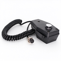 Microphone haut-parleur CB 4 broches CM4 avec PTT et micro compatible Cobra Uniden Galaxy Ranger Connex General