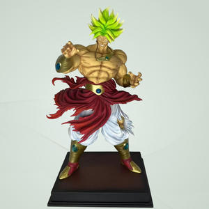 Figura Decorativa de Anime 2D de Broly Super Saiyan de Dragon Ball, Adorno de Pie, Regalo que Rompe las Fronteras - Product Image 1