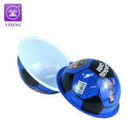 Emballage personnalisé en PVC en forme de ballon de football pour les chocolats Kinder Joy Surprise Egg de la Ligue des champions
