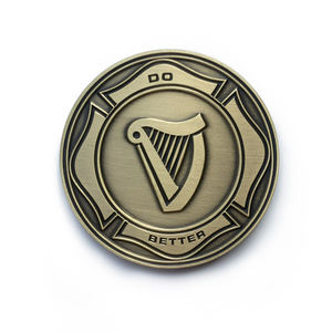 Moneda Metálica Personalizada <span class=keywords><strong>de</strong></span> Doble Cara con Temática <span class=keywords><strong>de</strong></span> la <span class=keywords><strong>Academia</strong></span> <span class=keywords><strong>de</strong></span> <span class=keywords><strong>Bomberos</strong></span>, Disponible al por Mayor, Económica para Regalos y Conmemoraciones <span class=keywords><strong>de</strong></span> Eventos - Product Image 2