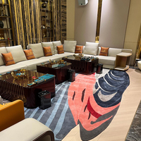 Canapé de restaurant commercial moderne personnalisé en Chine pour restaurants, cafés, hôtels, chambres et salons