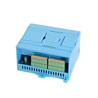 Módulo de Adquisición de Temperatura Huaqingjun de 12 Canales RS485 LAN PT100, MODBUS RTU, Modbus TCP, Resistencia Térmica para Sondas PT100