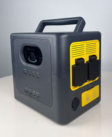 Système d'énergie verte portable 600W à onde sinusoïdale pure avec batterie LiFePO4 et contrôle par application, idéal pour la voiture, le camping en extérieur et la sauvegarde, compatible avec panneau solaire 1000W