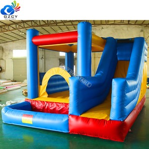 Nhà Sử Dụng PVC Inflatable Nhảy Lâu Đài Thư Bị Trả Lại Bouncer <span class=keywords><strong>Bouncy</strong></span> Với Slide - Product Image 1