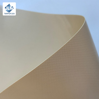 Bâche en PVC enduite de résine |   Tissu Vinylon 500D X 500D |   Tissu en toile imperméable pour l'extérieur