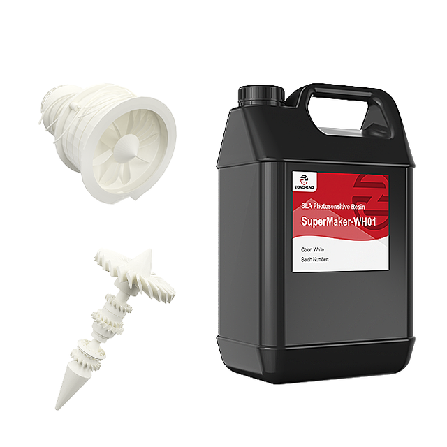 3D Printing Resin Photosensitive Resin for SLA 3d Printer ABS Like Resin White WH01