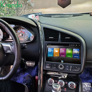 Krando <span class=keywords><strong>9</strong></span> "Navigation de voiture pour Audi R8 2007 - 2015 Autoradio multimédia Android Auto + sans fil Carplay 4G WIFI Playstore 32G 256G - Product Image 4
