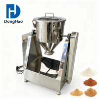 Mélangeur de laboratoire électrique automatique 5L/10L/30L/50L en acier inoxydable 304/316L de qualité alimentaire, configuration mobile pour produits chimiques