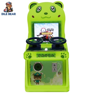 Consola de Juegos Arcade DLX con Pantalla Grande y Tablero de <span class=keywords><strong>Juego</strong></span>, Eléctrica, Operada con Monedas, para Niños, Uso en Interiores - Product Image 1