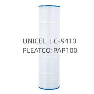 Pleatco PAP100 Compatible 100sqft Cartouche de filtre de piscine 5.88 \ "<span class=keywords><strong>OT</strong></span> 6 \" <span class=keywords><strong>OB</strong></span> 10.06 \ "D 23.88 \" L 4oz - Product Image 1