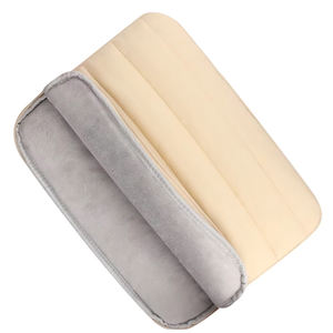 Sac d'ordinateur portable en polyester moelleux de style coréen moderne personnalisé de 11 à 17 pouces avec fermeture à glissière durable mallette portable mallette - Product Image 1