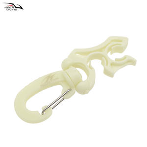 Boucle de fixation rapide pour tuba de plongée, fixation fixe lumineuse, tête secondaire de rechange, régulateur de respiration, collier de serrage pour tuyau basse pression, Aqua Tide HC - Product Image 5