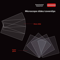 Disposable Glass Microscope Slides Frosted Surface for Clean and Accurate Observation