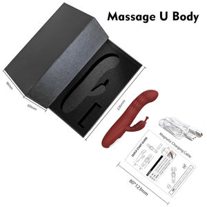 G-Spot Coelho Waterproof Vibrador Wand 360 ° Rotação das mulheres 10 + 4 Swing Vibração Adulto Estimulador do Clitóris Sex Toy - Product Image 5