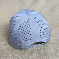 Venta Directa de Fábrica, Gorras de Golf Deportivas de 5 Paneles, Ligeras, de Poliéster, con Logotipo Bordado Personalizado, Perforadas con Corte Láser