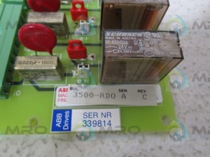 3500-RD0 บอร์ดรีเลย์เอาท์พุต PLC - Product Image 1