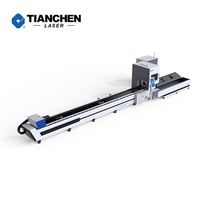 Faserlaser-CNC-Rohrschneidemaschine 6000W mit Cypcut-Steuerung für Metall mit KI-Unterstützung