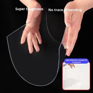 투명 PC 내구성 보드 폴리 카보네이트 핫 벤딩 사용자 정의 처리 플라스틱 보드 특수 모양 pc ebdurance 보드 - Product Image 5
