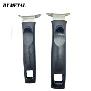 Phổ Nhiệt Chịu Mài Mòn Dễ Dàng Grip <span class=keywords><strong>Bakelite</strong></span> Xử Lý Có Thể Tháo Rời Pan <span class=keywords><strong>Side</strong></span> Dài Xử Lý Cho Đồ Nấu Nướng Các Bộ Phận - Product Image 2