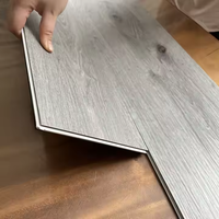 Rutschfester SPC-Klick-Bodenbelag Holzoptik Vinyl Wasserdicht Innenbereich Luxuriöser Look