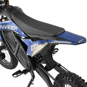Motocicleta Eléctrica Todoterreno 48V 1500w para Adultos, Diseño de Fibra de Carbono Azul - Product Image 2