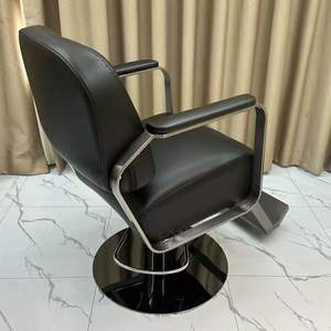 Silla de Peluquería Profesional de Hierro para Barberías y Salones de Belleza, Mueble de Altura Ajustable para Uso en Escuelas y Gimnasios - Product Image 5