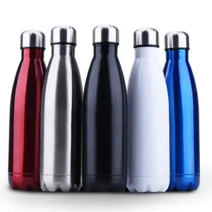 Botol termos promosi botol air baja tahan karat botol cangkir vakum termos termal untuk minum