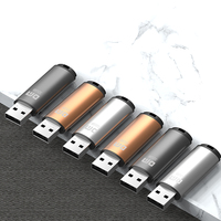 Memoria USB 2.0 de Alta Calidad al por Mayor, Diseño Metálico PD204, 3 Colores, 1 Año de Garantía, Gran Venta