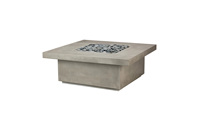 Outdoor-Sofa garnitur Feuerstelle Tisch Kunden spezifische Gartenmöbel Patio Feuerstelle Pool Gas Feuerschale/Grube