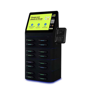 Estación de Carga Rápida para Teléfonos Móviles con Pantalla Inteligente de 10.1 Pulgadas y 16 Ranuras, 4G/3G/2G, POS, Banco de Energía Compartido de 8000 mAh - Product Image 2