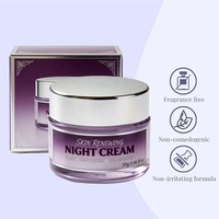 Label privé lotion crème pour le visage naturelle certifiée GMP 30g beurre de karité et glycérine blanchissant et élimination des taches de rousseur produit de soin de la peau