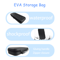 Sac pour clavier, taille personnalisable, logo, PU+EVA+velours cristal, durable, imperméable, antichoc, coque rigide, fermeture éclair, étui OEM/ODM