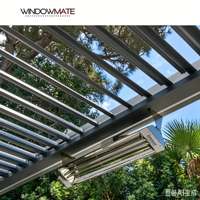 Pare-soleil décoratif extérieur OEM/ODM haute résistance pour façade murale, ventilation, imperméable, léger et durable