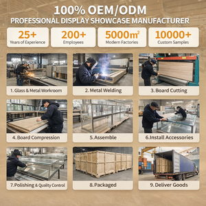 Vitrine <span class=keywords><strong>de</strong></span> Présentation Tendance 2026 pour Boutiques <span class=keywords><strong>de</strong></span> Luxe, Magasins <span class=keywords><strong>d</strong></span>'Acheteurs, <span class=keywords><strong>D</strong></span>épôts-Vente et Magasins <span class=keywords><strong>de</strong></span> Marque – Vente Chaude - Product Image 4