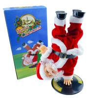 Poupées de Père Noël électriques multi-styles pour enfants, cadeaux de Noël, poupées de Père Noël amusantes et originales, jouets en peluche dansants
