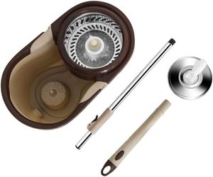 Household 360 Degree Rotate Cleaning Tool Hand Free Dry and Wet <b>Mop</b> Household <b>Flat</b> <b>Mop</b> and Bucket Set - Product Image 3