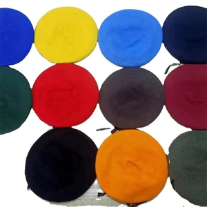 Robuste universel hommes femmes unisexe respirant pure laine <span class=keywords><strong>béret</strong></span> assaut casquettes noir escadrons de la mort Camp d'entraînement Olive chapeau <span class=keywords><strong>béret</strong></span> - Product Image 1