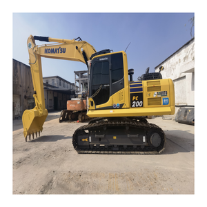 เครื่องขุดดิน Komatsu ใช้ PC200-8 20ตันพร้อมสีเดิมเวลาทำงานต่ำระบบไฮดรอลิกที่แข็งแรงและพร้อมสำหรับการทำงาน - Product Image 1