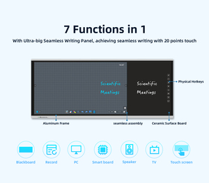 94-inch kỹ thuật số tương tác phẳng OEM & ODM Nano bảng đen lớp học giáo dục trường giảng dạy bảng tương tác - Product Image 2