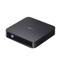 Tout neuf pour Dangbei Atom Global Laser Mini projecteur portable 1200 lumens ISO, Google TV, prise en charge 4K, haut-parleurs intégrés